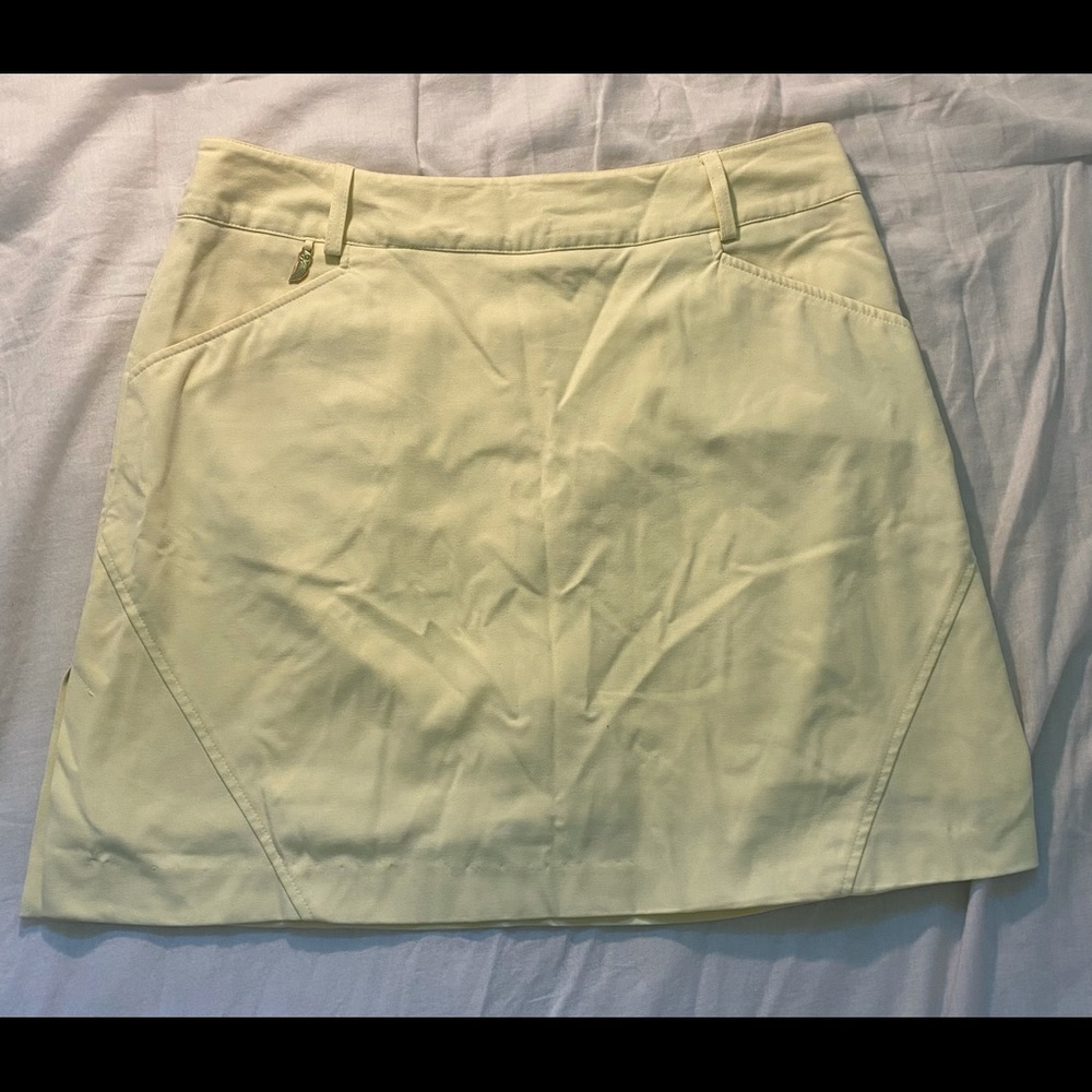 Yellow skort